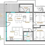 2 Bis 4 Personen F3h2 Nyaraló Ruhla